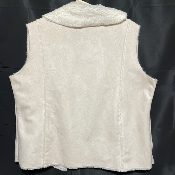 AuLieu Vest 2X Faux Fur / Shearling - Picture 2 of 7